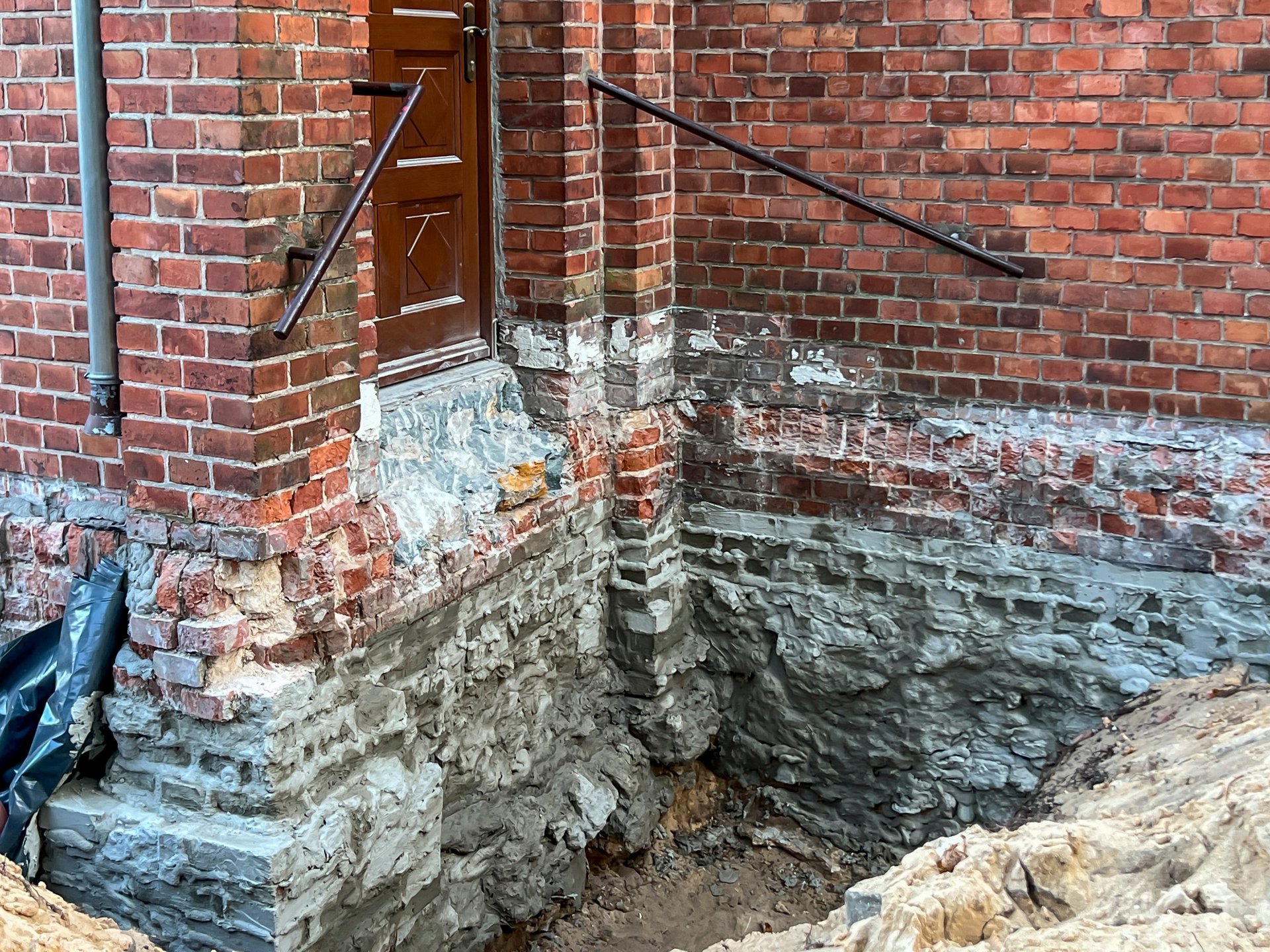 Foundation repair work