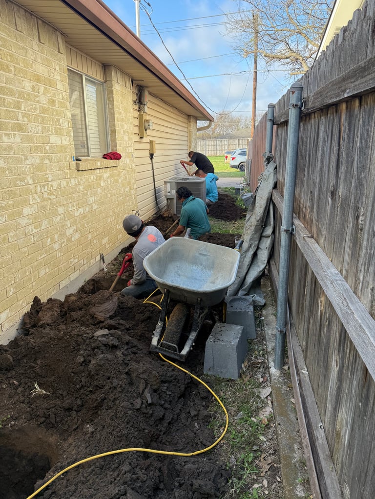 JA Elite Foundation Group professional crew working on foundation project